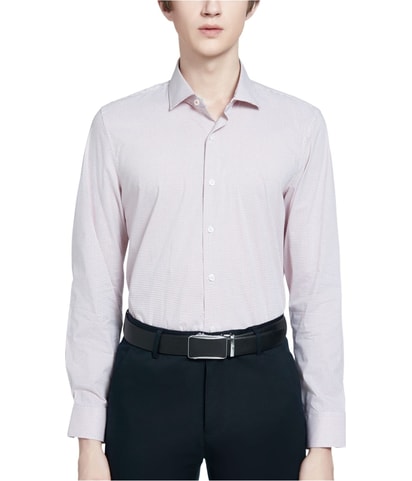Micro-Geo Button Down Dress Shirt