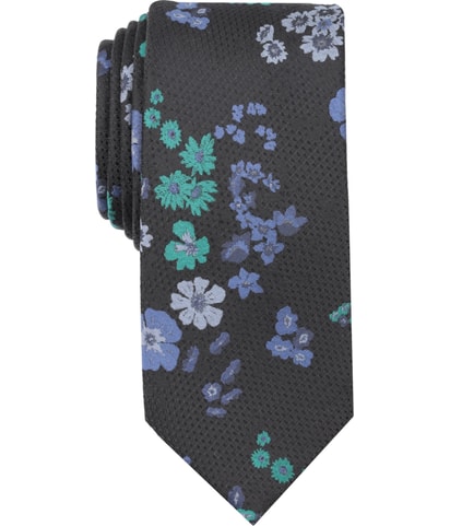 Driftwood Floral Slim Self-tied Necktie