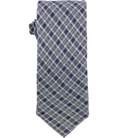 Plaid Self-tied Necktie