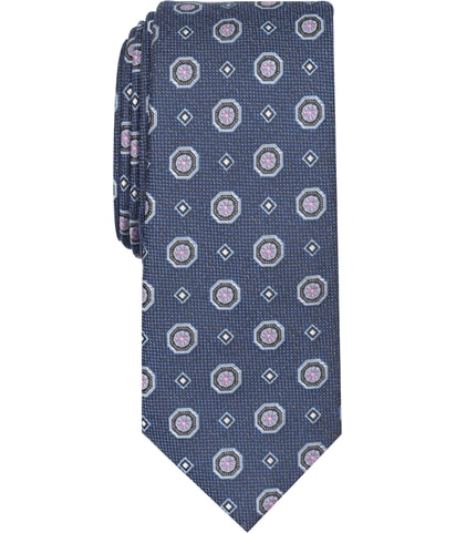Slim Medallion Self-tied Necktie
