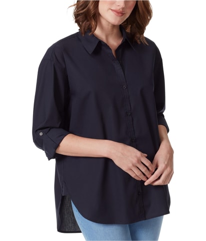 Amanda Midnight Button Up Shirt
