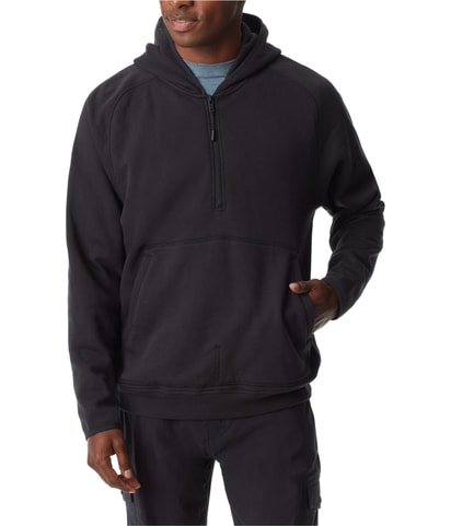 Quarter Zip Hoodie Sweatshirt