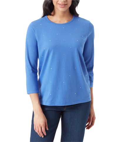 Amanda Tee Glitz Embellished T-Shirt