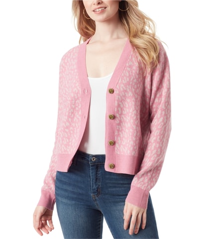 Leopard Print Cardigan Sweater