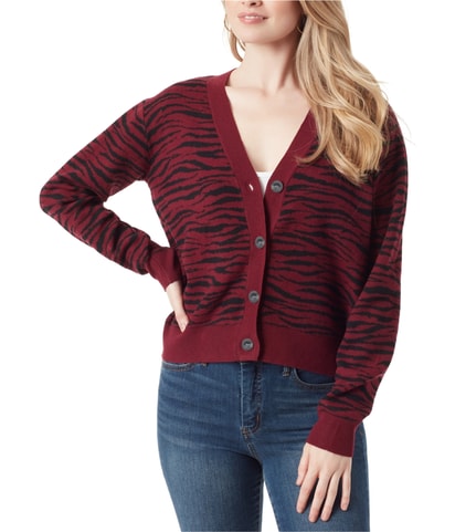 Camo Cardigan Sweater
