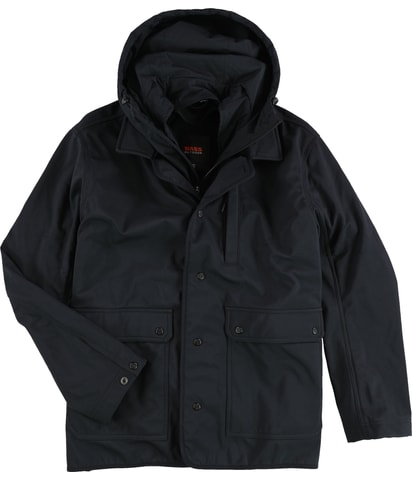 Detachable Hood Barn Coat Outerwear