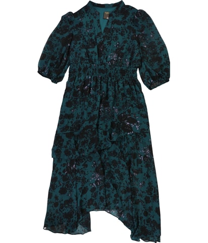 Chiffon Midi Mini Dress