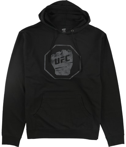 Distressed Logo Hoodie Sweatshirt