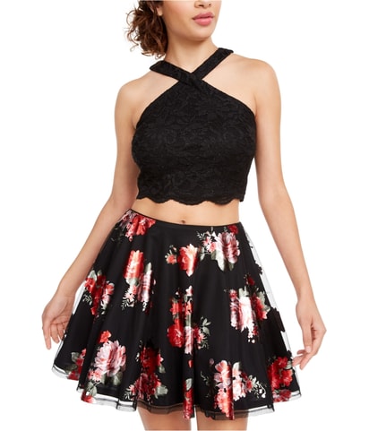 Lace Crop Top Blouse