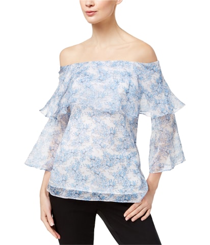 Silk Off the Shoulder Blouse