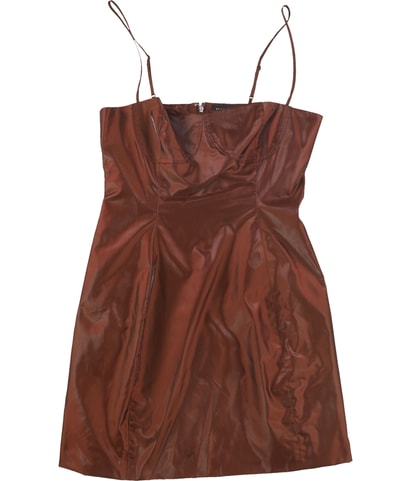 Solid Mini Dress