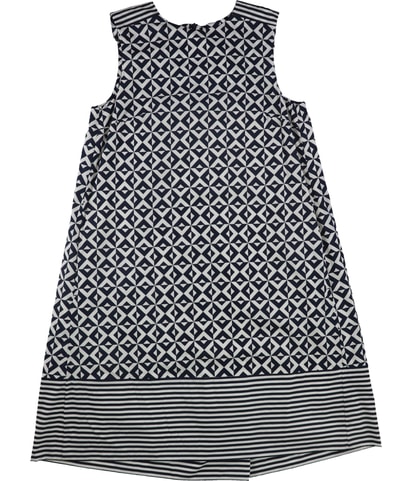 Mixed Pattern A-line Dress