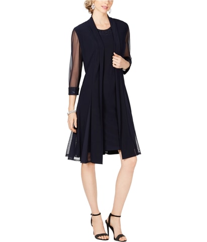 Lace Trim Shift Dress