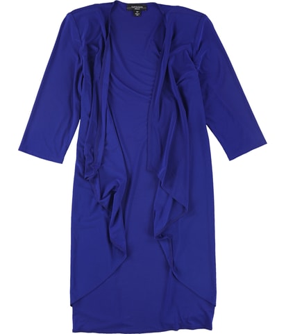 Draped Open Front Jacket