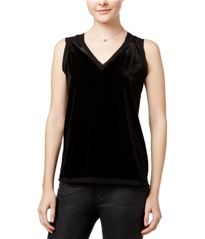 Velvet Chiffon Knit Blouse