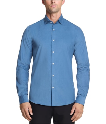 Slim Fit Corduroy Button Down Dress Shirt