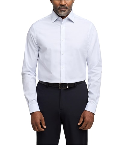 Wrinkle-Free Comfort Stretch Button Down Dress Shirt