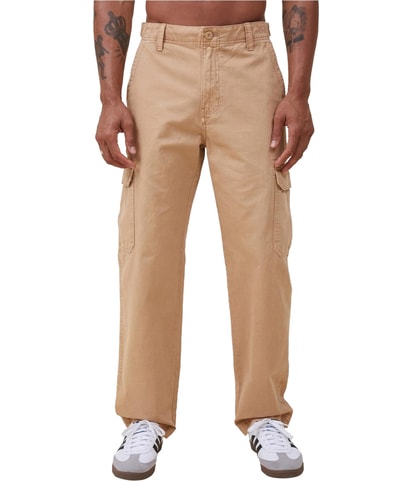 Tactical Twill Straight Leg Cargo Casual Pants