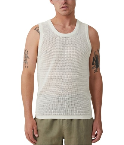 Wide Gauge Knit Tank Top