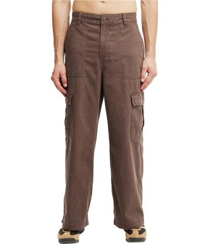 Axel Super Baggy Wide Leg Relaxed Cargo Casual Pants