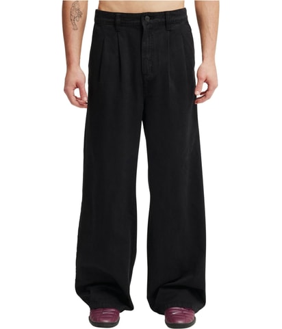 Super Baggy Pleated Wide Leg Loose Casual Pants