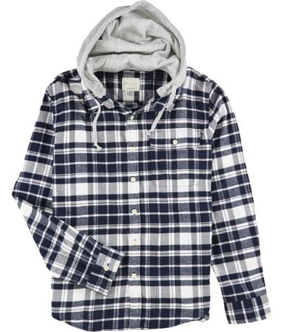 Super Soft Hooded Button Up Shirt