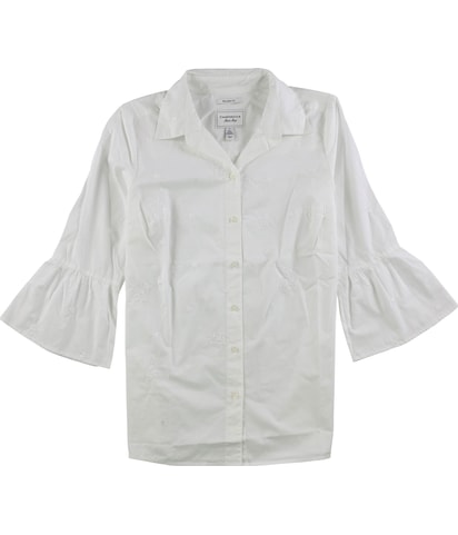 Embroidered Button Up Shirt