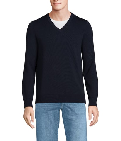 Fine Gauge Cotton Pullover Sweater