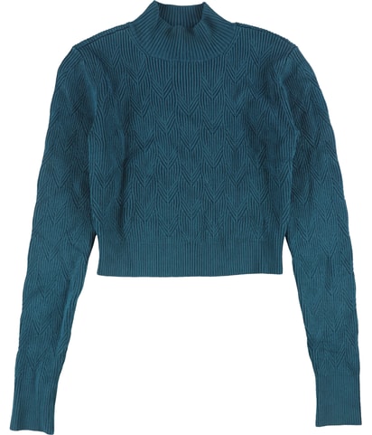 Rib-Knit Pullover Sweater