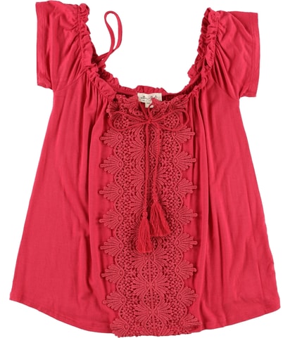 Crotchet Knit Blouse