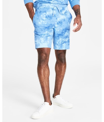 Dip-Dyed Casual Walking Shorts