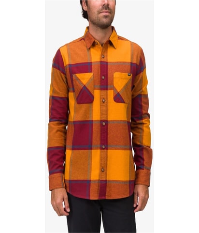 Morris Oversized Plaid Flannel Button Up Shirt
