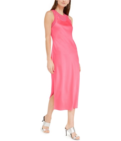 Satin Layered Dress