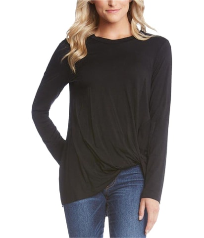 Twist-Hem Basic T-Shirt