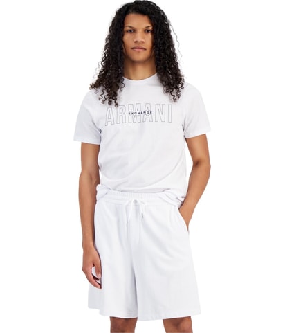 Logo Drawstring Casual Bermuda Shorts