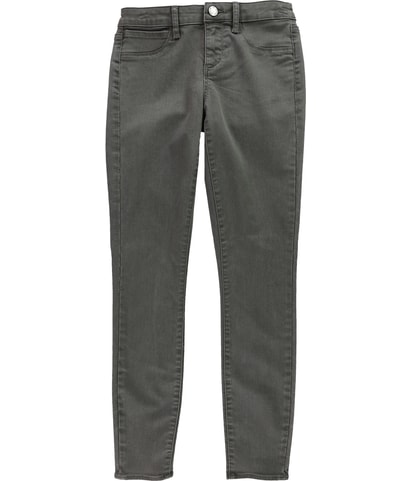 Mid-Rise Tapered Skinny Jeans
