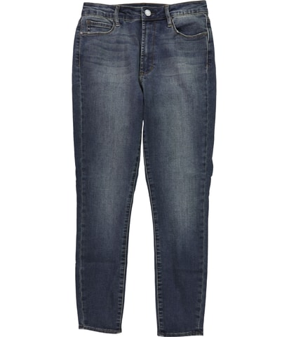 Heather High Rise Straight Leg Regular Cropped Jeans