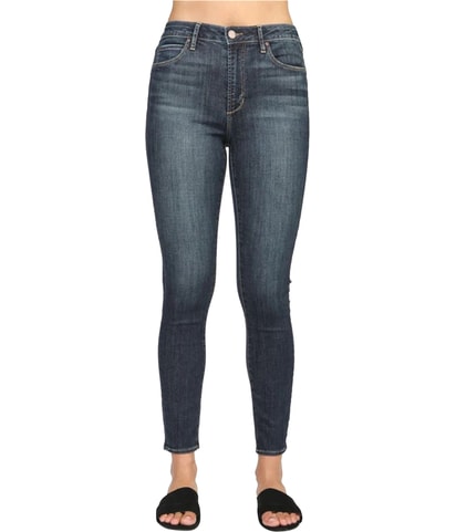 Heather High-Rise Tapered Skinny Jeans