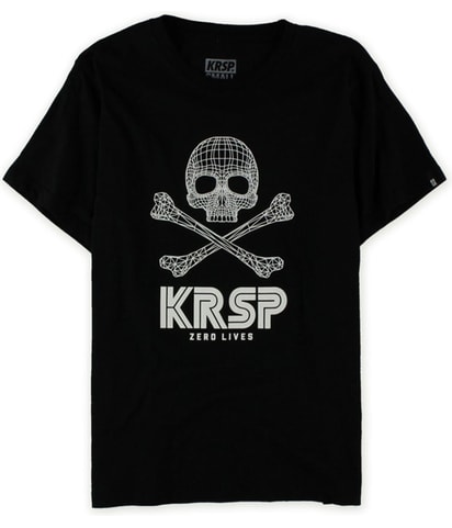 3d Skull And Crossbones Graphic T-Shirt