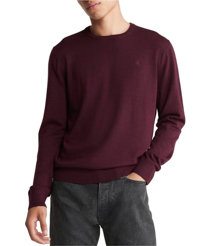 Extra Fine Merino Wool Blend Pullover Sweater
