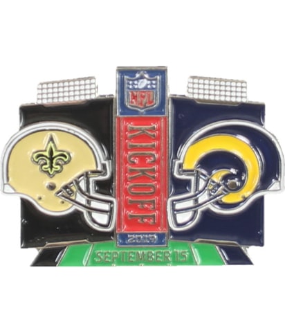 Rams Vs Saints 2019 Kickoff Collector Pin Brooche
