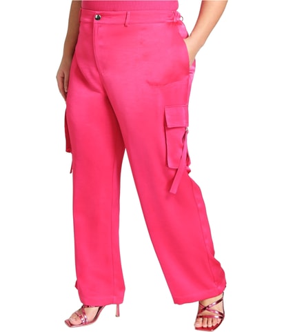 Straight-Leg Straight Leg Cargo Casual Pants