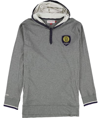 Hooded Long sleeve Henley Shirt