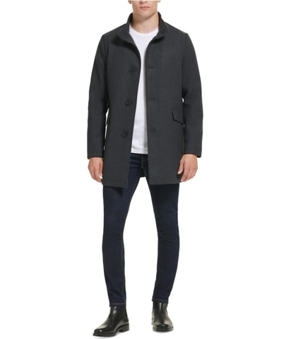 Wool-Blend Trench Coat