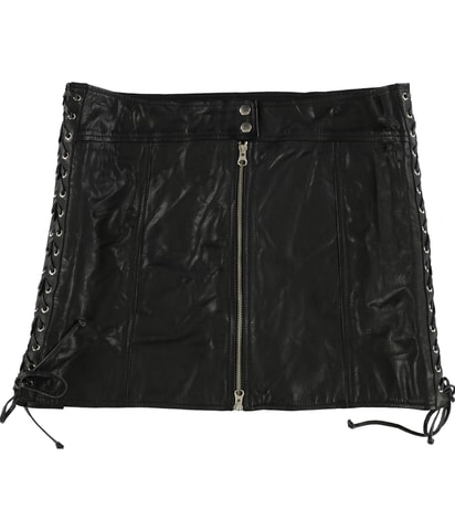 Lace-Up A-line Skirt