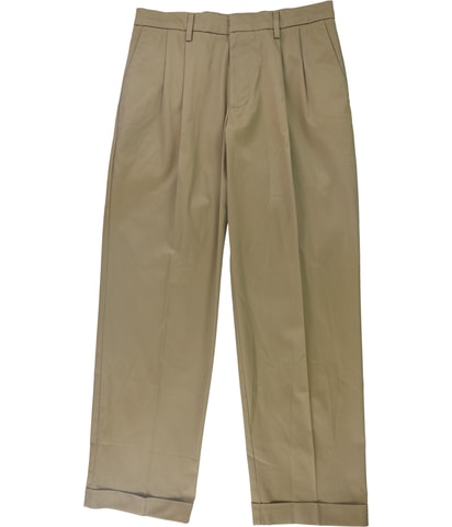 Iron Free Straight Leg Relaxed Chino Casual Pants