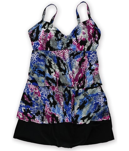 Katie Wire-Free Jersey Skirted 2 Piece Tankini