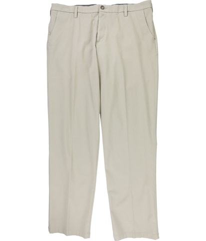Solid Straight Classic Khakis Casual Pants