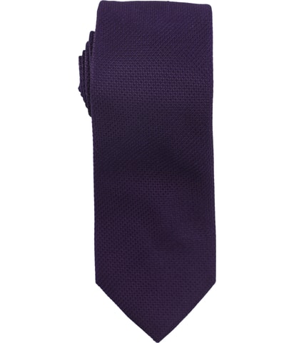 Purple Solid Self-tied Necktie