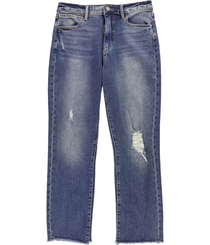 Kate High Rise Straight Leg Regular Cropped Jeans